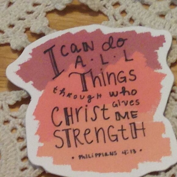 Bible Quotes and Christian Inspiration Stickers Bundle - Picture 7 of 7